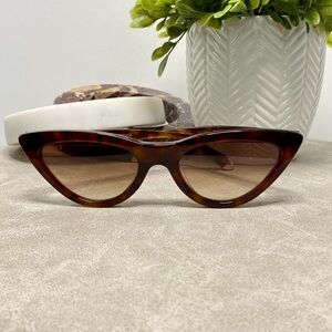 DIFF X Adrienne Bailon Chateau 53mm Cat Eye Sunglasses | New in Case